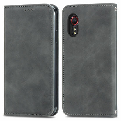 Retro Skin Feel Magnetic Leather Phone Case, For Samsung Galaxy A05, For Samsung Galaxy A05s 4G��...