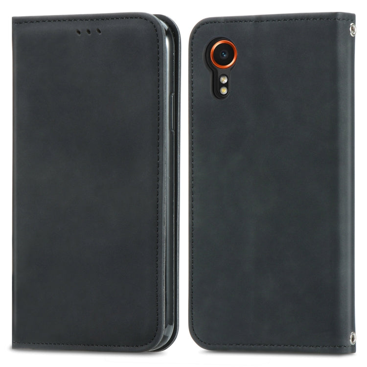 Retro Skin Feel Magnetic Leather Phone Case, For Samsung Galaxy S25 5G, For Samsung Galaxy S25+ 5...