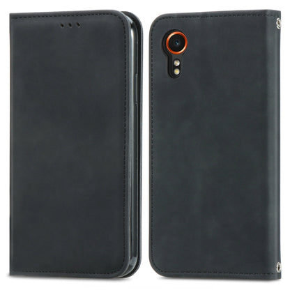 Retro Skin Feel Magnetic Leather Phone Case, For Samsung Galaxy S25 5G, For Samsung Galaxy S25+ 5...