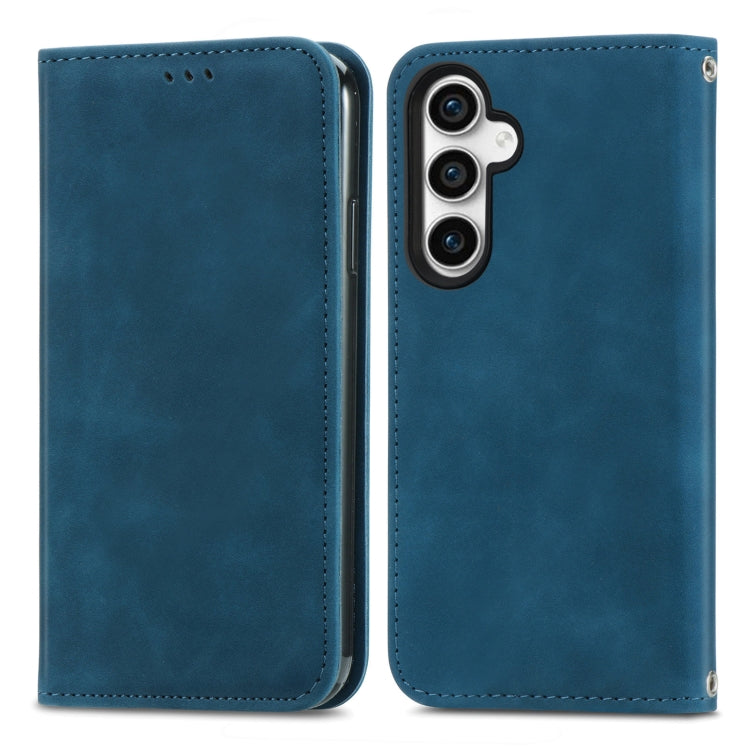 Retro Skin Feel Magnetic Leather Phone Case, For Samsung Galaxy A05, For Samsung Galaxy A05s 4G��...