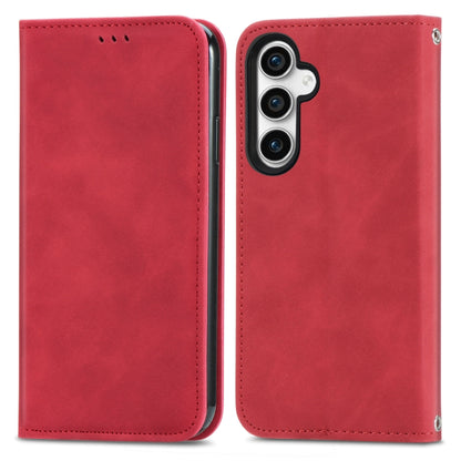 Retro Skin Feel Magnetic Leather Phone Case, For Samsung Galaxy A05, For Samsung Galaxy A05s 4G��...