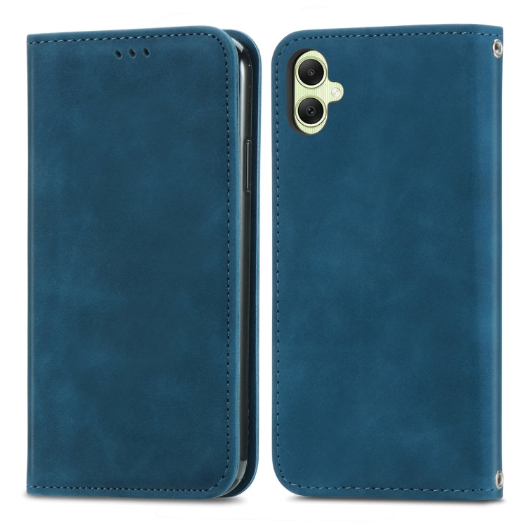 Retro Skin Feel Magnetic Leather Phone Case, For Samsung Galaxy S25 5G, For Samsung Galaxy S25+ 5...