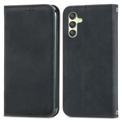 Retro Skin Feel Magnetic Leather Phone Case, For Samsung Galaxy A05, For Samsung Galaxy A05s 4G��...