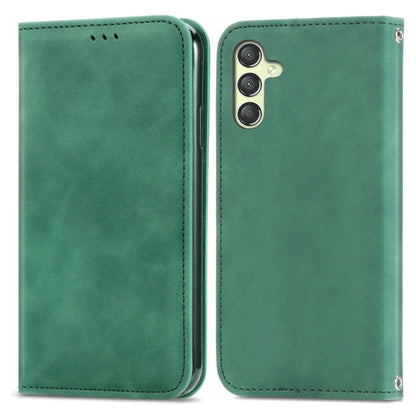 Retro Skin Feel Magnetic Leather Phone Case, For Samsung Galaxy A05, For Samsung Galaxy A05s 4G��...