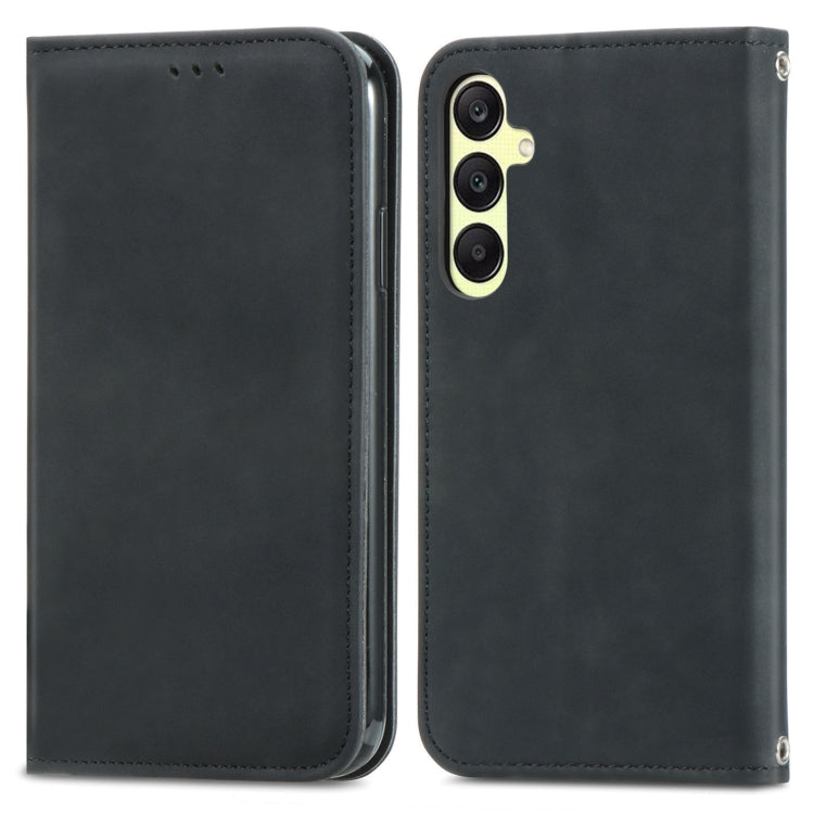 Retro Skin Feel Magnetic Leather Phone Case, For Samsung Galaxy A05, For Samsung Galaxy A05s 4G��...