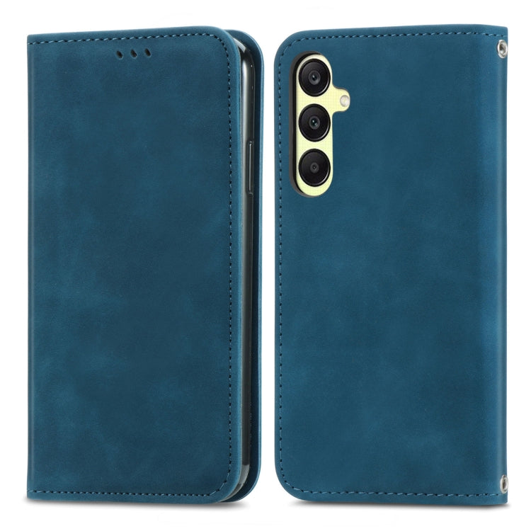 Retro Skin Feel Magnetic Leather Phone Case, For Samsung Galaxy A05, For Samsung Galaxy A05s 4G��...