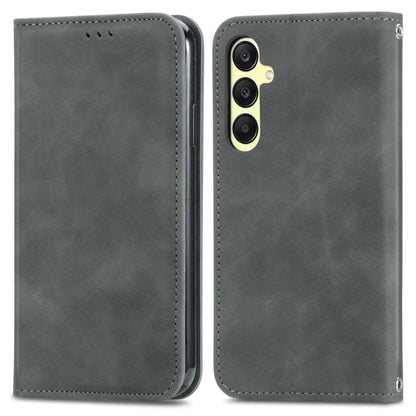 Retro Skin Feel Magnetic Leather Phone Case, For Samsung Galaxy A05, For Samsung Galaxy A05s 4G��...