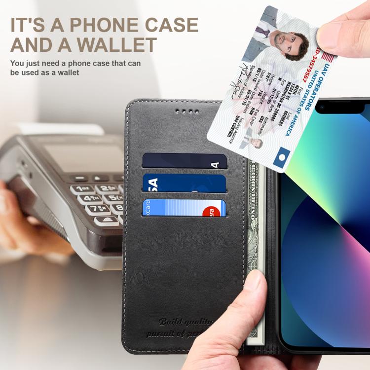 Suteni Calf Texture Horizontal Flip Leather Phone Case, For Samsung Galaxy S25 5G����������������...