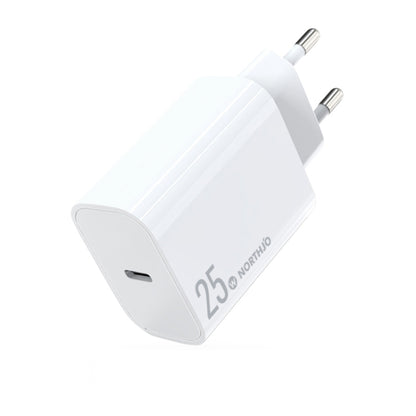 NORTHJO NOPD2501 PD 25W USB-C / Type-C Single Port Fast Charger, US Plug, EU Plug, UK Plug, AU Plug