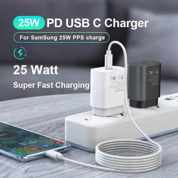 TA800 PD / PPS 25W Type-C Port Charger for Samsung, US Plug, US Plug