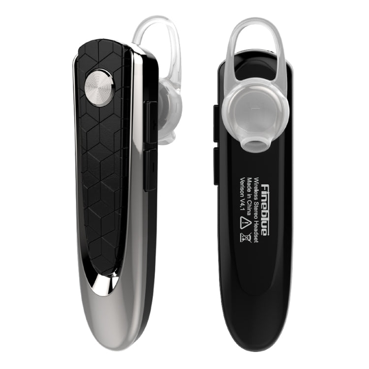 Fineblue HF68 Bluetooth Mini Earphone Business Wireless Earbud Stereo Music Hands-free Calling Ea...
