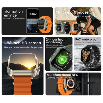 N22 1.96 inch Color Screen Smart Watch