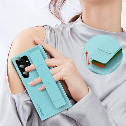 Skin Elastic Wrist Grip Back Cover Phone Case, For Samsung Galaxy S25 5G, For Samsung Galaxy S25+...