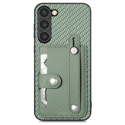 Wristband Kickstand Wallet Back Phone Case with Tool Knife