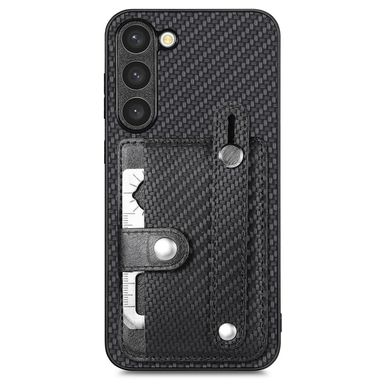 Wristband Kickstand Wallet Back Phone Case with Tool Knife