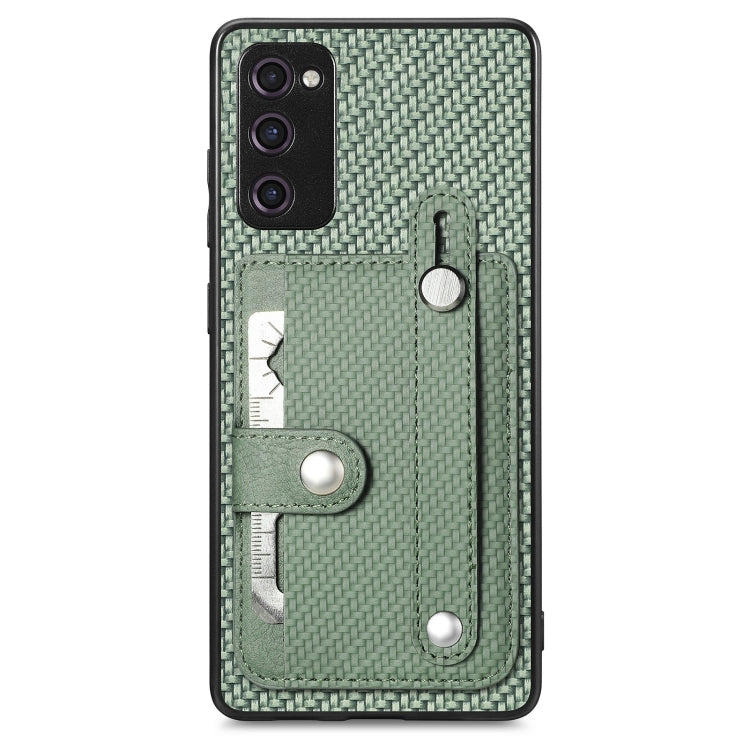 Wristband Kickstand Wallet Back Phone Case with Tool Knife