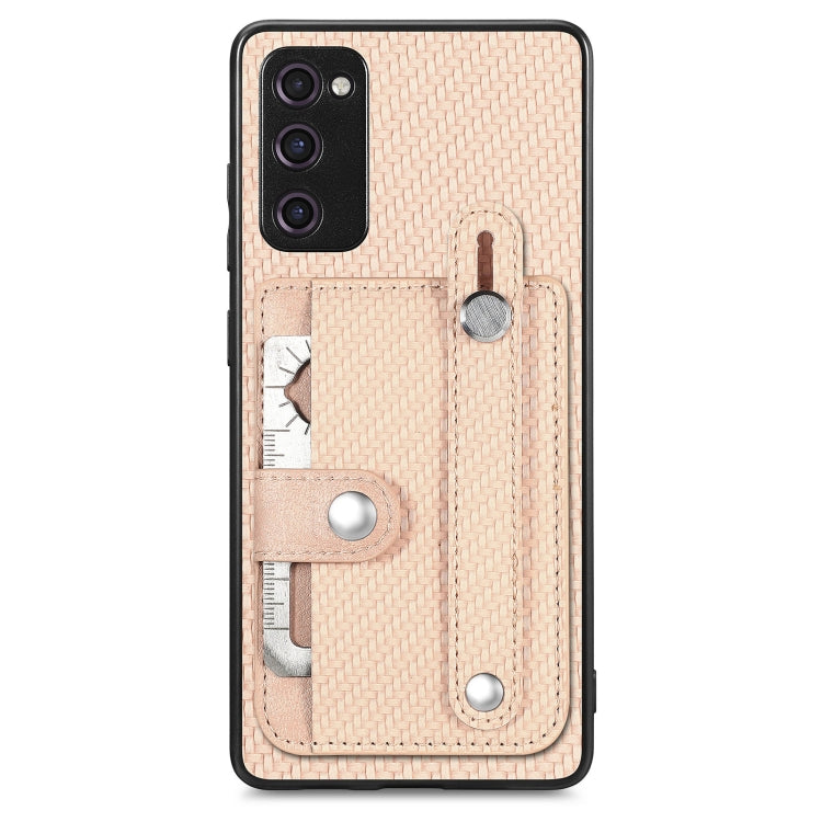 Wristband Kickstand Wallet Back Phone Case with Tool Knife