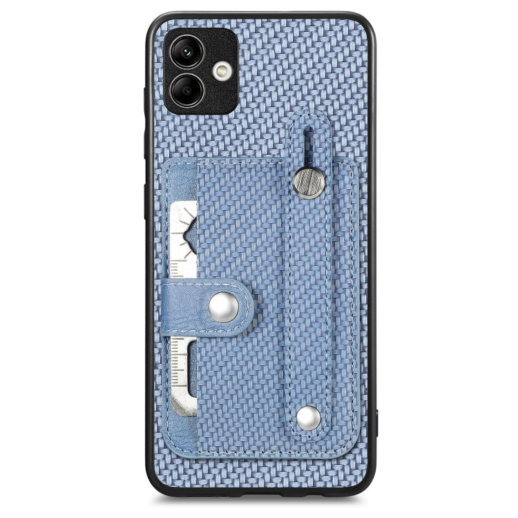 Wristband Kickstand Wallet Back Phone Case with Tool Knife