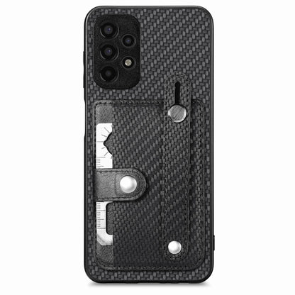Wristband Kickstand Wallet Back Phone Case with Tool Knife