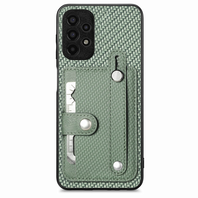 Wristband Kickstand Wallet Back Phone Case with Tool Knife