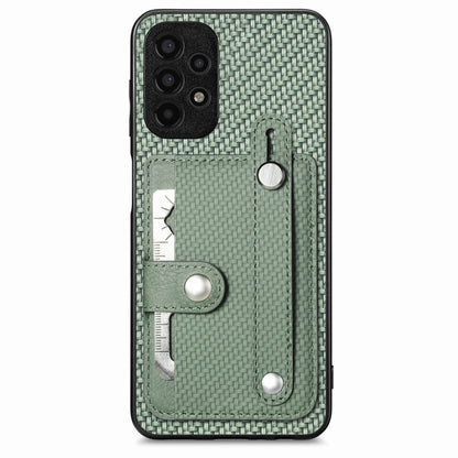 Wristband Kickstand Wallet Back Phone Case with Tool Knife