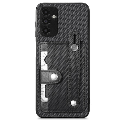Wristband Kickstand Wallet Back Phone Case with Tool Knife