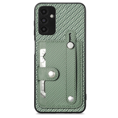 Wristband Kickstand Wallet Back Phone Case with Tool Knife