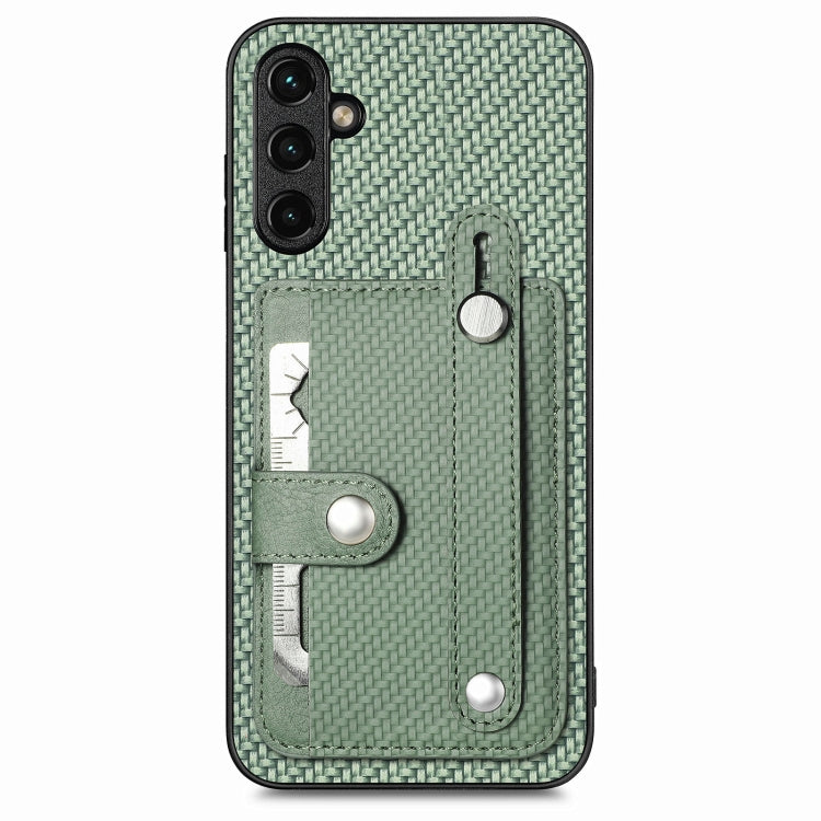 Wristband Kickstand Wallet Back Phone Case with Tool Knife