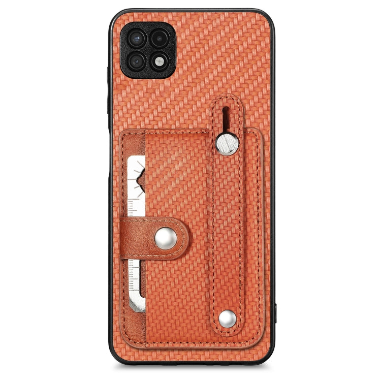 Wristband Kickstand Wallet Back Phone Case with Tool Knife