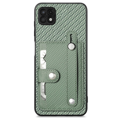 Wristband Kickstand Wallet Back Phone Case with Tool Knife