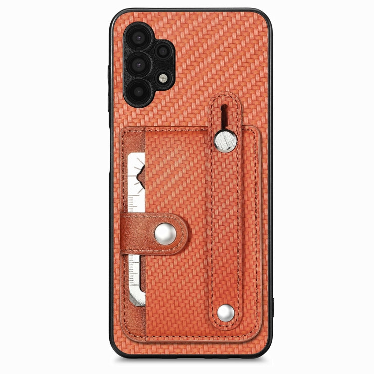 Wristband Kickstand Wallet Back Phone Case with Tool Knife