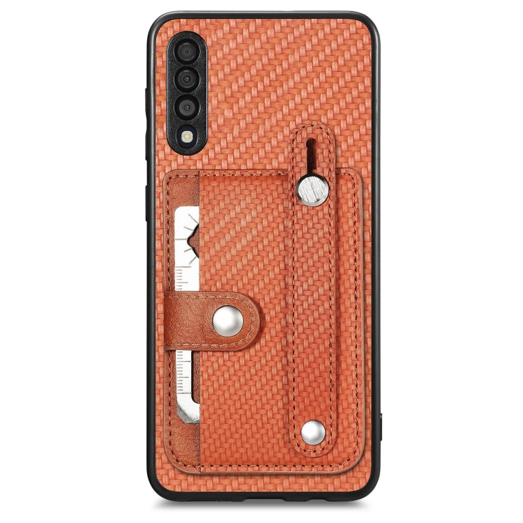 Wristband Kickstand Wallet Back Phone Case with Tool Knife