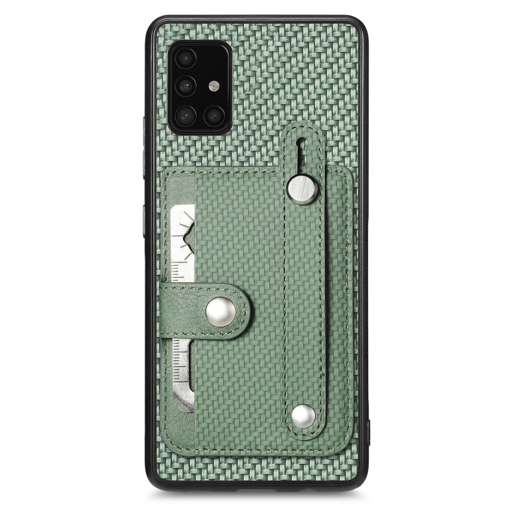 Wristband Kickstand Wallet Back Phone Case with Tool Knife