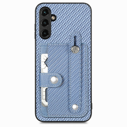 Wristband Kickstand Wallet Back Phone Case with Tool Knife