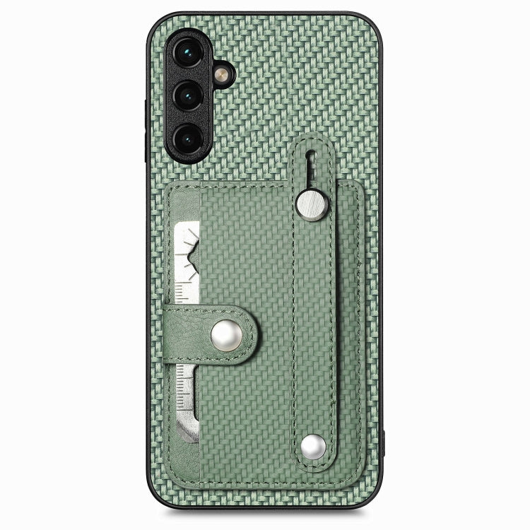 Wristband Kickstand Wallet Back Phone Case with Tool Knife