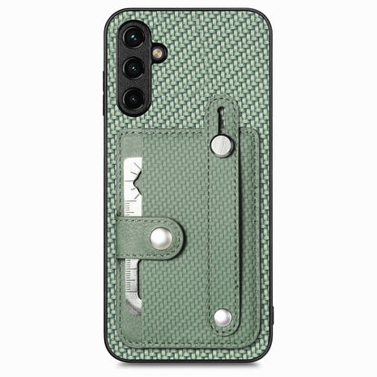 Wristband Kickstand Wallet Back Phone Case with Tool Knife