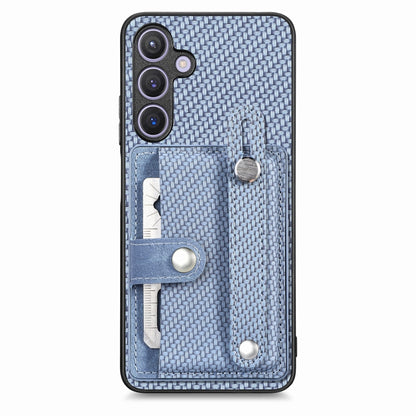 Wristband Kickstand Wallet Back Phone Case with Tool Knife