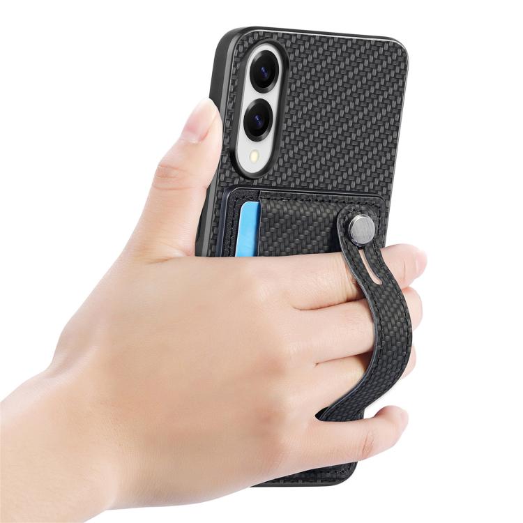Wristband Kickstand Wallet Back Phone Case with Tool Knife