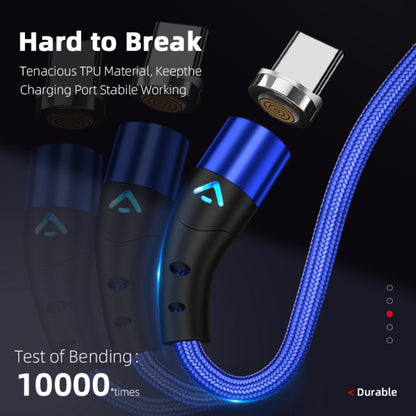 ENKAY 2 in 1 3A USB to 8 Pin + Type-C Magnetic Fast Charging Data Cable, 1m 3A USB to 8 Pin + Typ...