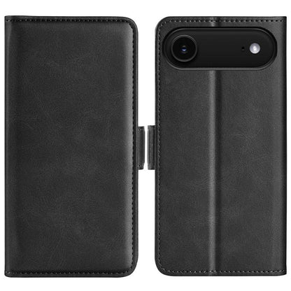 Dual-side Magnetic Buckle Horizontal Flip Leather Phone Case