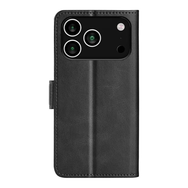 Dual-side Magnetic Buckle Horizontal Flip Leather Phone Case