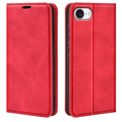 Retro-skin Magnetic Suction Leather Phone Case