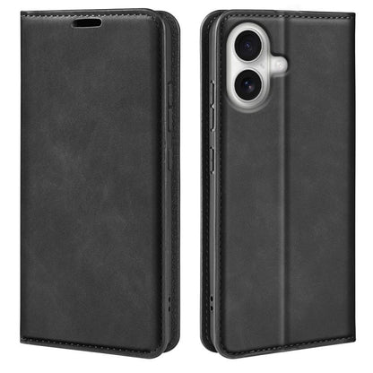 Retro-skin Magnetic Suction Leather Phone Case