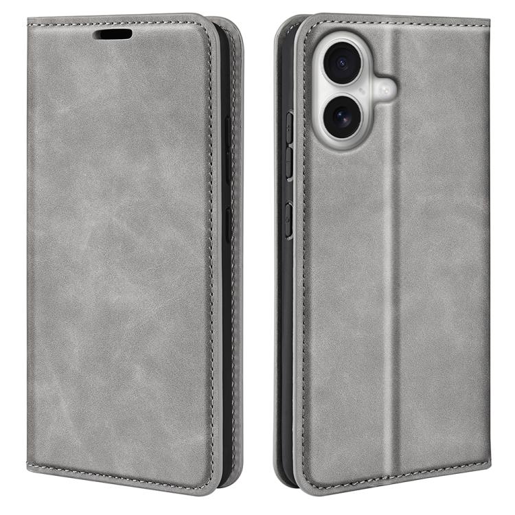 Retro-skin Magnetic Suction Leather Phone Case