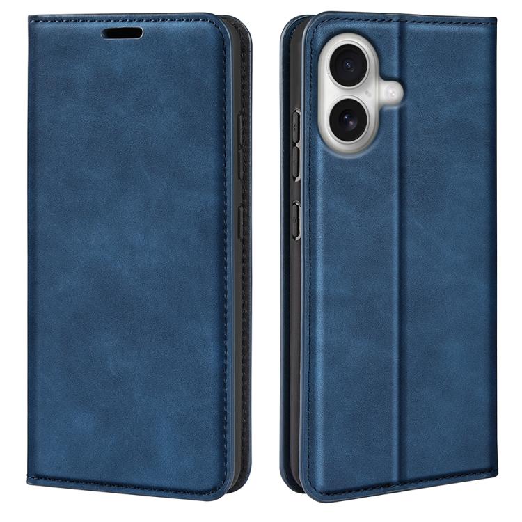 Retro-skin Magnetic Suction Leather Phone Case
