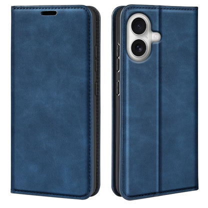 Retro-skin Magnetic Suction Leather Phone Case