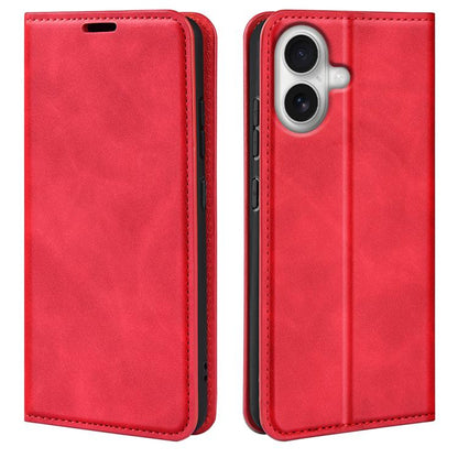 Retro-skin Magnetic Suction Leather Phone Case