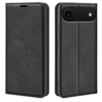 Retro-skin Magnetic Suction Leather Phone Case