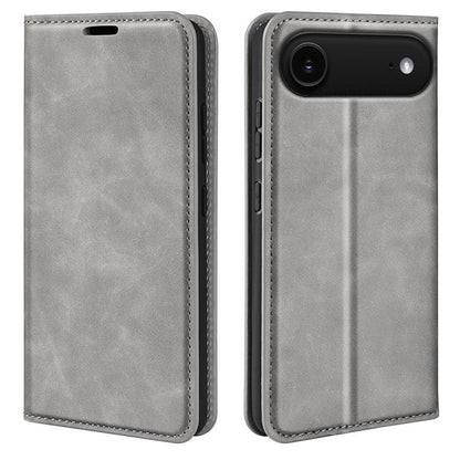 Retro-skin Magnetic Suction Leather Phone Case