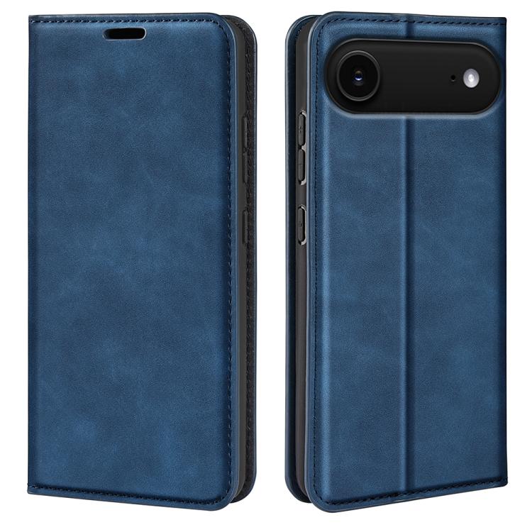 Retro-skin Magnetic Suction Leather Phone Case